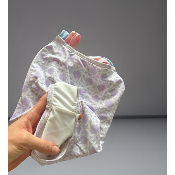 The Beaufort Bonnet Company 4T Seabrook Club Cane Purple One Piece Swimsuit - Picture 7 of 9